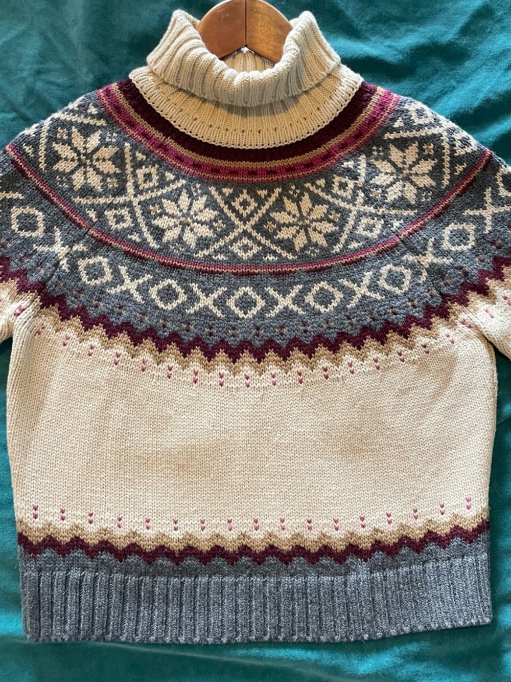 Vintage '90s Italian wool-blend sweater - XOXO - size S - Picture 8 of 11